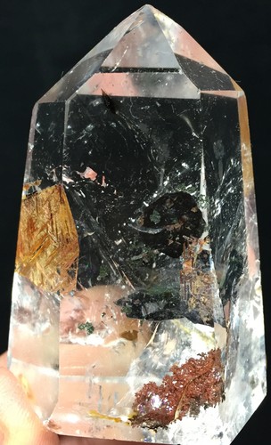 149g Top!!! Raw Natural Beautiful White Mica Quartz Crystal  Healing ip0366 - Bild 5 von 12