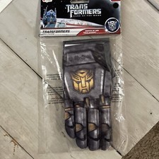 Transformers Dark of The MOON Gloves for Costume New Childs