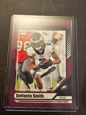 2024 Panini Donruss - Purple Press Proof #157 Devonta Smith Eagles