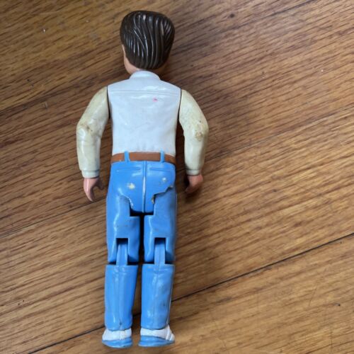 Fisher Price liebevolle Familie Puppenhaus Puppe Mann Papa weißes Shirt Spielzeug - Bild 3 von 3