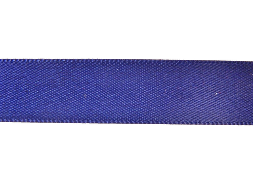 VINTAGE RIBBON ROLL Beaded Edge Satin, Navy Blue #370, 93.5 yds X 5/8” Polyester - Picture 6 of 7