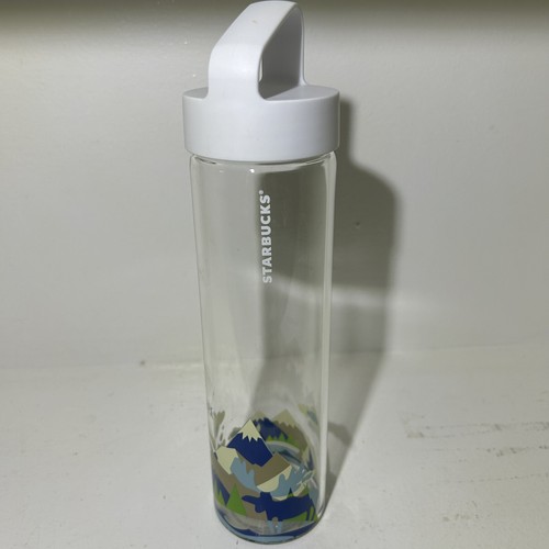 Starbucks Alaska Edition Glass Water Bottle YAH You Are Here Collections - Picture 8 of 11