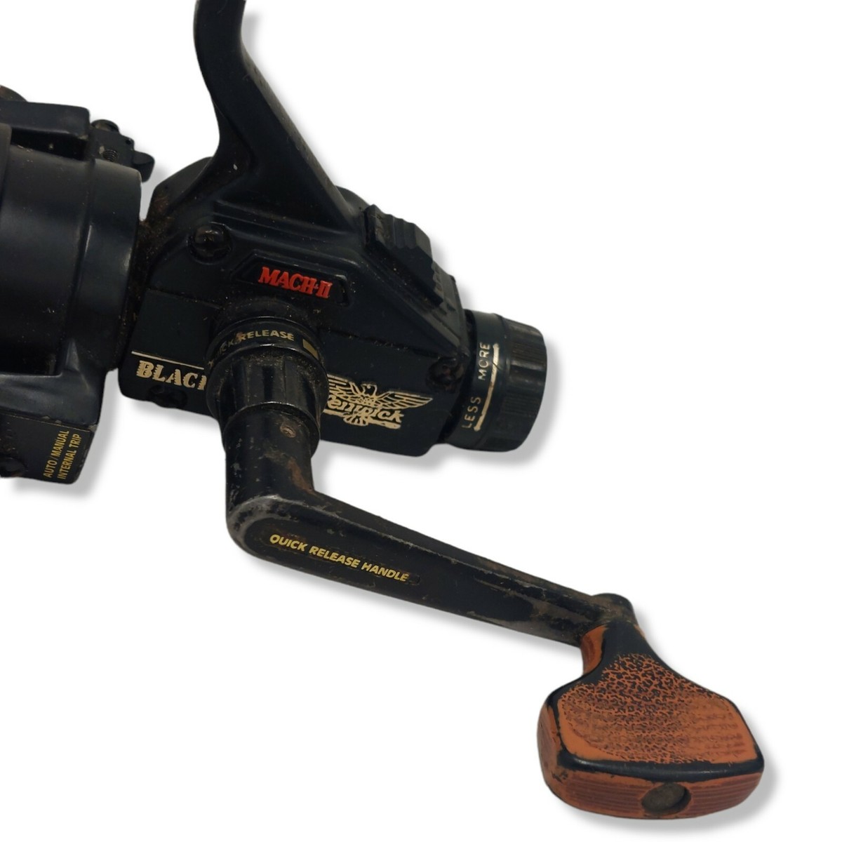 Vintage FENWICK Black Hawk Mach-II Graphite Spinning Reel