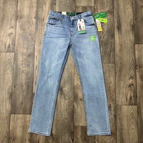 Levis 511 Flex Stretch Slim Eco Blue Youth Blue Denim Jeans Size 29x31 (18 Reg) - Picture 1 of 8