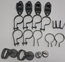 ASSORTED LOT ALUMINUM/STEEL/CAST IRON FENCING MATERIAL **LOT OF 20**