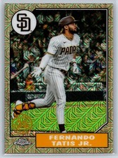 2022 Topps Update Fernando Tatis Jr Silver Pack Chrome 35th Mojo Refractor