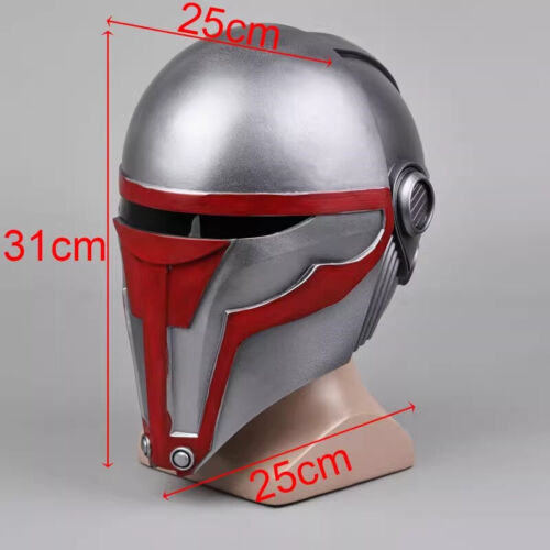 Star Wars Darth Revan Helmet PVC Full Face Mask Halloween Cosplay Props - Picture 6 of 12