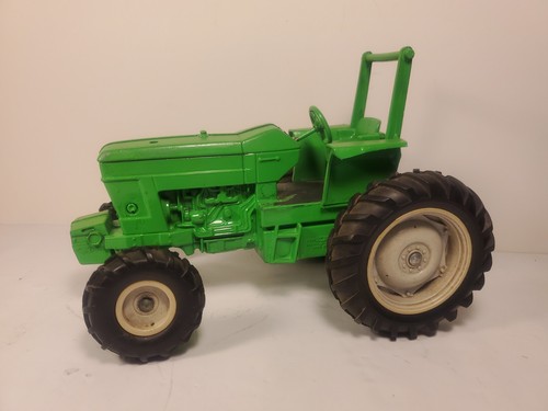 Vintage ERTL Ford 7710 Tractor with Rollbar 1/16 Scale Die Cast Metal USA Made - Picture 2 of 14