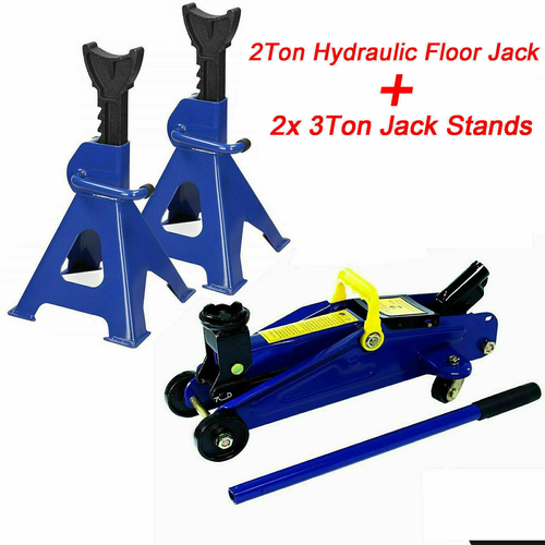 2 Ton Hydraulic Trolley Jack Car Lift | 3 Tonne Jack Stands | 2 Ton Scissor Jack - Picture 16 of 16