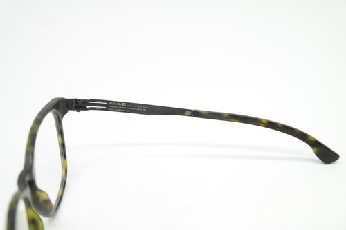 Gafas IC! Berlin mathilde g. Montura ovalada marrón negro eyeglasses nueva - Imagen 4 de 6