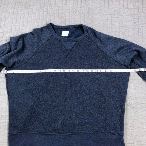 Champion Sudadera Hombre Grande Azul Oscuro Mezcla Polar Pullover Logo Activo - Imagen 7 de 24