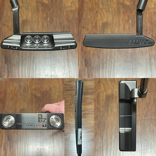 Scotty Cameron B3 Triple Black LTD Newport 2 Putter W/ Cover - Brand New - 35" - Picture 1 of 9