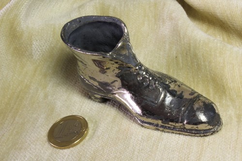 Chrome boot Figure. Decor. S.XX Bota cromada. Figura. Decoración - 第 6/8 張圖片