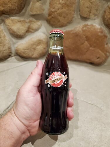 2001 HERB GROUP 20 YEARS WITH COCA COLA BOTTLING COMPANY 8 OZ COCA COLA BOTTLE - Picture 2 of 10