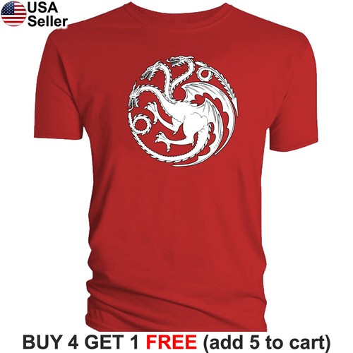 Juego de Tronos Targaryen Camiseta Casa Fuego y Sangre Madre Dragones GoT Dragon - Imagen 32 de 34