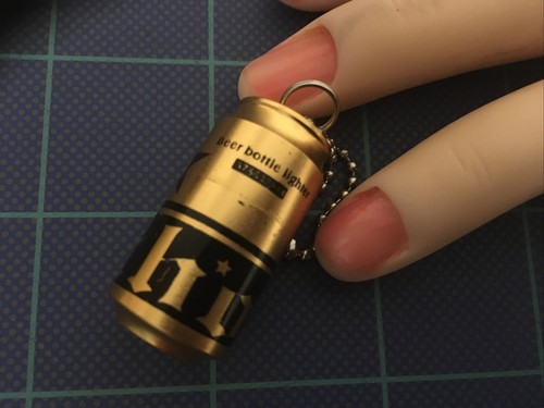 Lighter Novelty Collectible Mini Beer Can Style Lighter Good For Emergency Kits - Picture 5 of 8