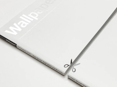 Virgil Abloh / ヴァージルアブロー/直筆サイン WALLPAPER VIRGIL ABLOH SIGNED AUTOGRAPHED WALLPAPER SEPT 2020 HAND CUT