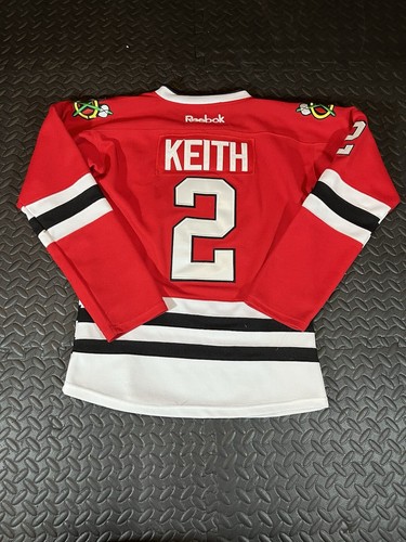 Chicago Blackhawks Reebok Women’s Jersey Duncan Keith #2 NWOT Made in Canada M - Picture 9 of 10