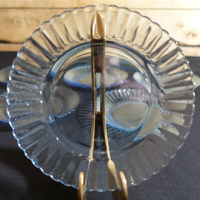 1 Forte Crisa Salad Plate FCG3 Blue Azure Mexico 9 Available   Swanky Barn