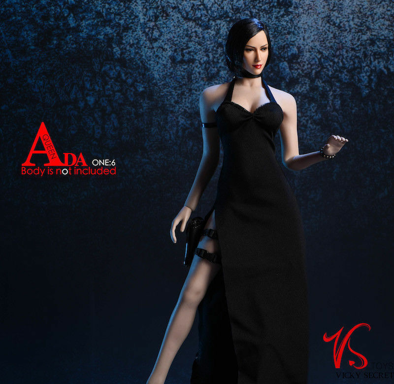 Vstoys 1 6 Female Evening Dress Skirt Clothes Model Ada Wong fit