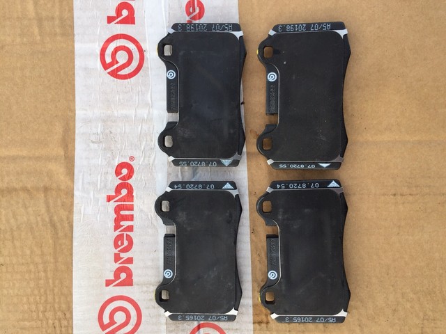 Aston Martin V8 Vantage Db9 Pagid Rear Brake Pads Set BREMBO BRAKING