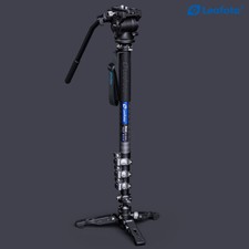  Leofoto USA Leofoto MV-324C VD-03 BV-10 4-Section Video Monopod w Head/Base