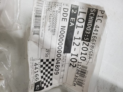 Detroit Diesel Screw Bolt Lot 3x A4579902001 4x n910105010002 2x n000000004809 - Picture 5 of 7