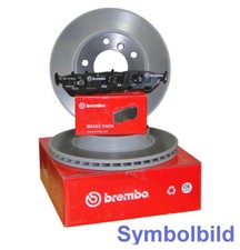 BREMBO Bremsensatz Hinten für AUDI TT