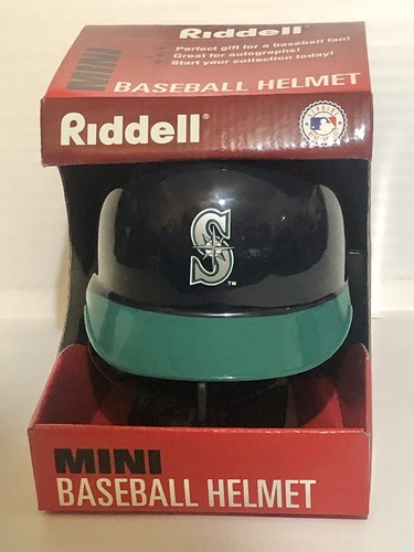 SEATTLE MARINERS Replica Riddell Mini Batting Helmet with Stand, Ken Griffey, Jr
