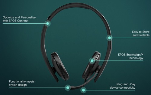 EPOS SENNHEISER C10 Cuffie USB - con microfono - Foto 8 di 8
