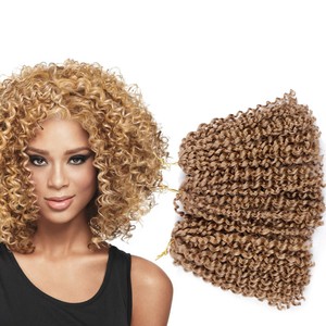 6pcs 8 Ombre Freetress Kinky Curly Synthetic Hair Crochet Braid