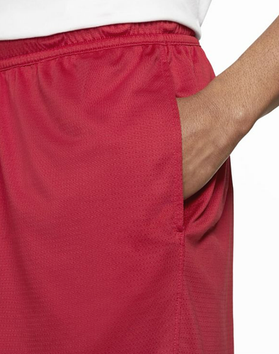 Nike Jordan Shorts Men's XL Dri-Fit Air Knit Basketball Athleisure Gym Train Red - Picture 3 of 6