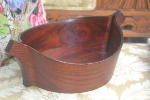 MCM Dansk International Rosewood Collection Boat Shape Serving Bowl Quistgaard - Picture 3 of 8