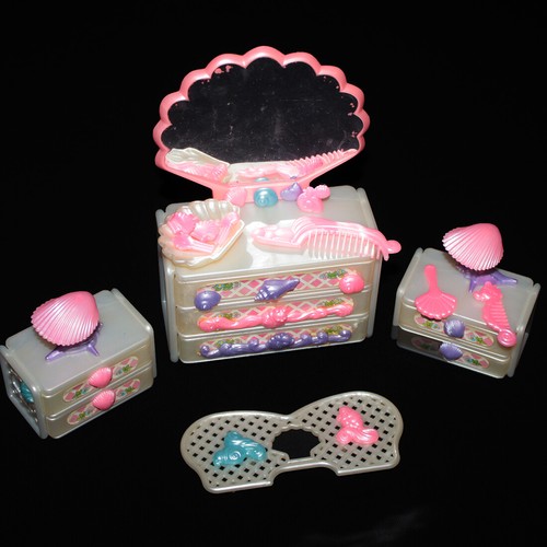 Dame Boucleline meubles de la chambre coiffeuse vintage - Imagen 2 de 6