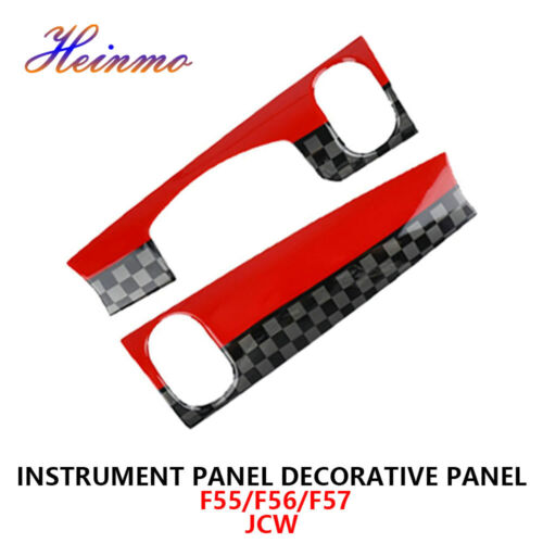 Car Dashboard Console Panel Cover For Cooper S JCW F55 F56 F57 2022 2023 - Foto 3 di 16