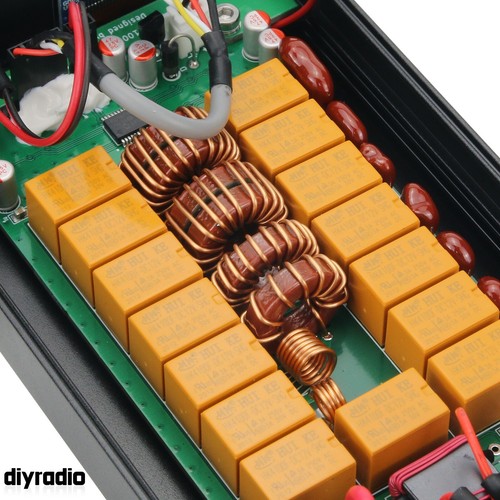 Upgraded ATU-100 Plus 1.8-50Mhz 100W Shortwave Automatic Antenna Tuner DC10-15V - Zdjęcie 6 z 9