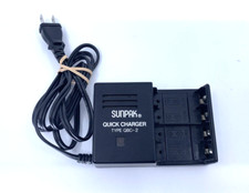 Sunpak Quick Charger Type QBC 2 ONLY for Sanyo 500AAF Ni Cd Nicad Batteries