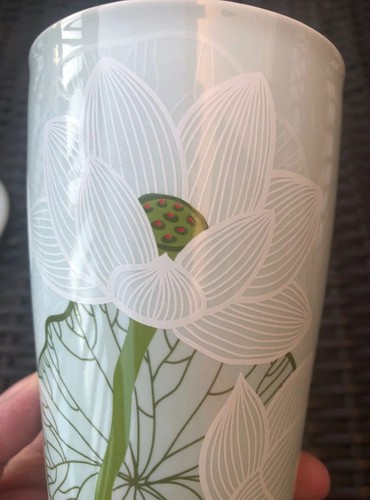 Tea Forte Kati Ceramic Steeping Cup With Lid- Lotus Pattern - Picture 6 of 6