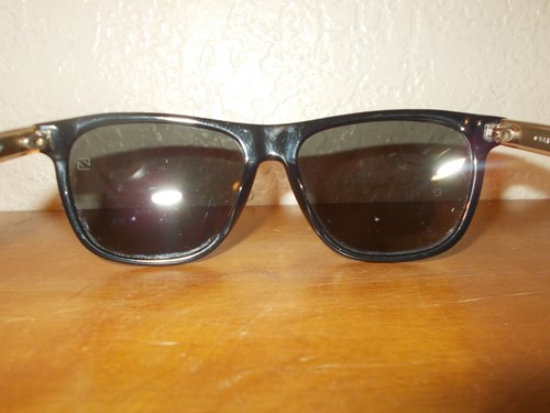 Ermenegildo Zegna EZ 0041 01D Black Brown Frame Gray Polarized Lenses Sunglasses - Picture 6 of 12