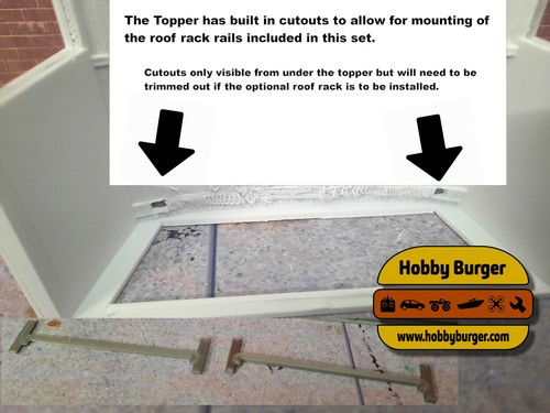 Kit Topper Retro para FMS Hilux RC Impreso en 3D RC utilería - Imagen 7 de 9