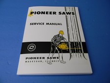 PIONEER CHAINSAWS SERVICE MANUAL MODELS HM HC JA JB JC RA 600 400 SERIES NU-17