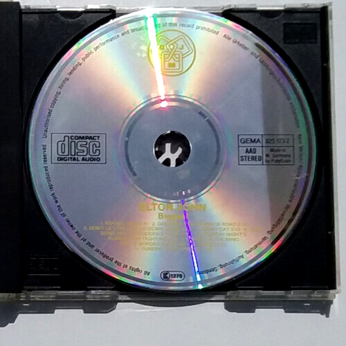ELTON JOHN - Biggest - CD 1985 Made In Germany Pop Rock - Picture 4 of 4