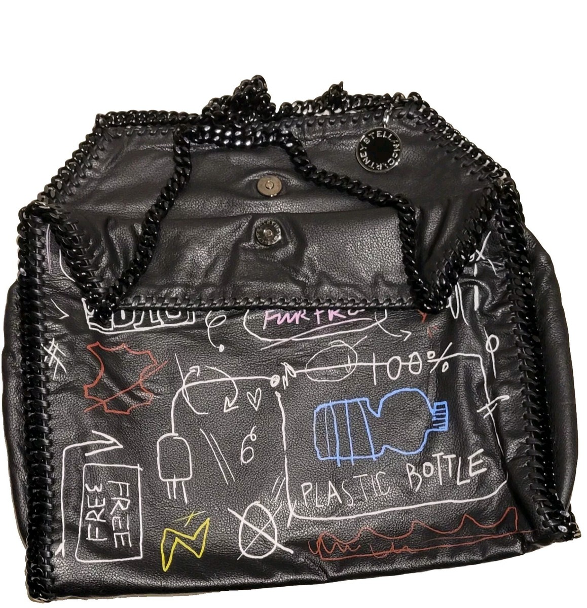 Limited Edition Stella McCartney Black Small Graffiti