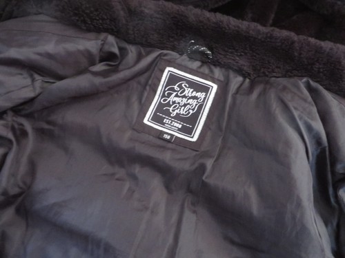 C&A Girls ° tolle Winterjacke Gr. 158 schwarz Mädchen Mode Kleidung Jacke Parka - Bild 6 von 6
