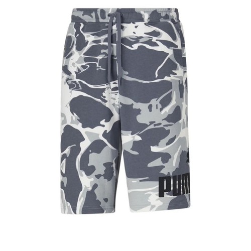 Pantalones Cortos de Vellón PUMA Splash Ajuste Regular Estampado Abstracto 10" Para Hombre - Imagen 3 de 7