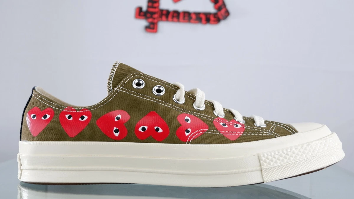 Green deals cdg converse