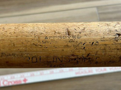 Bate de Béisbol de Colección Años 50 60 REVELATION Madera Pequeñas Ligas ROLLINS TIPO GC1488 28" - Imagen 6 de 12