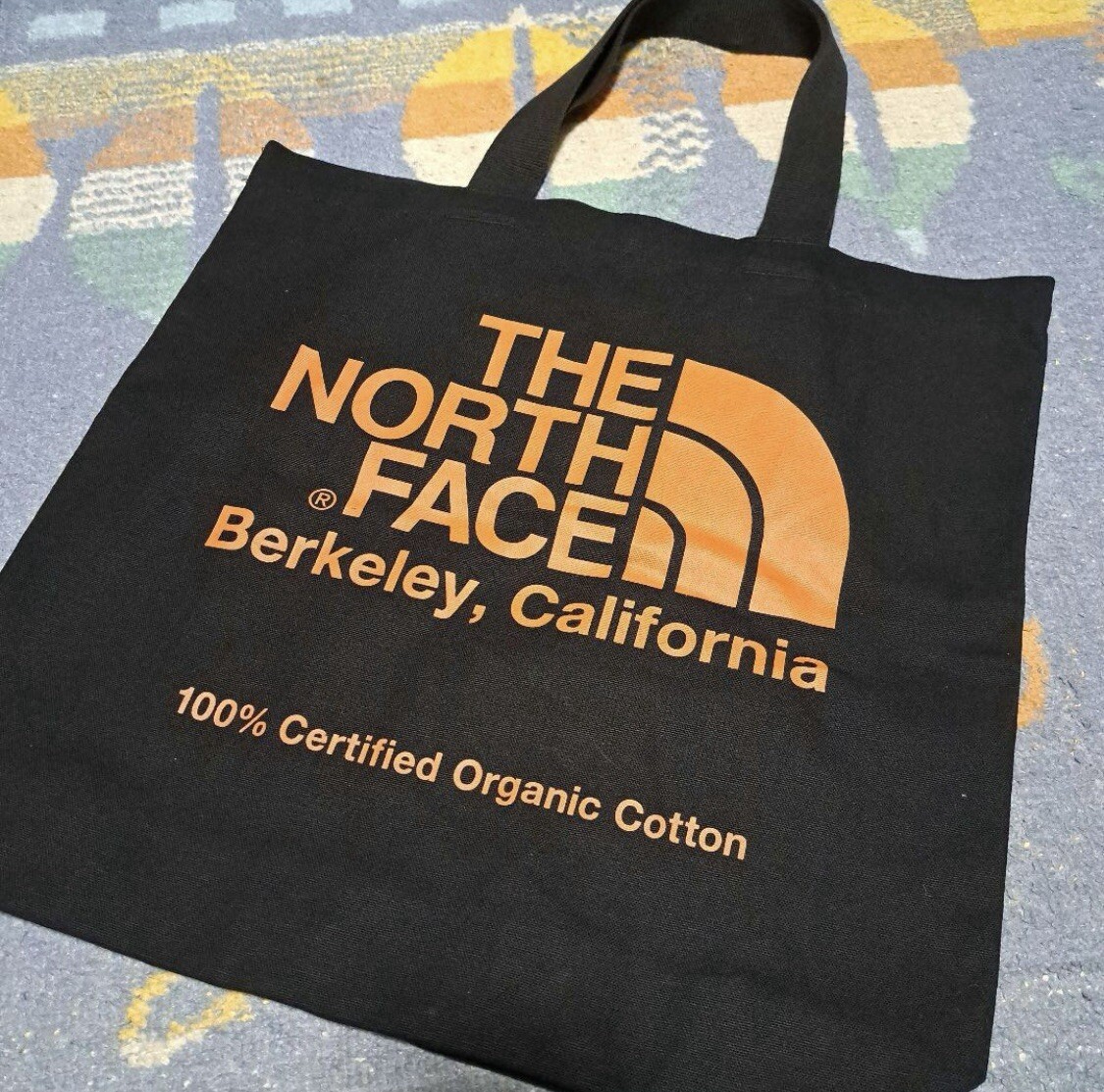 注目の福袋！ NORTH THE FACE eBay | New - Black - Cotton Organic - Bag Tote バッグ