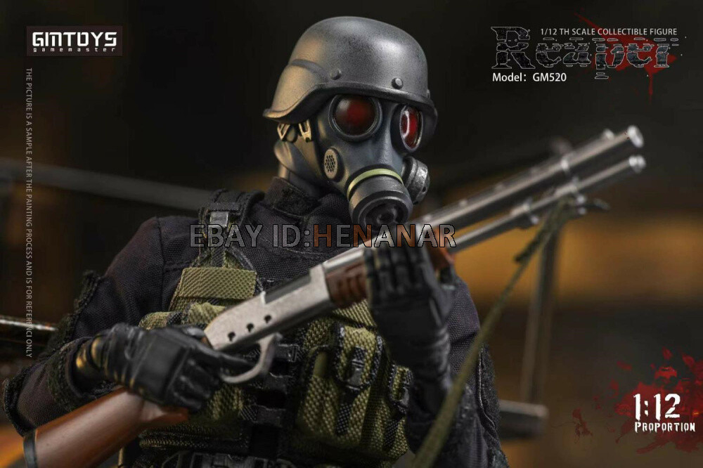 reaper gmtoys ハンク　1/12 フィギュア Gmtoys Resident Evil Reaper hunk 1/12 Action Figure Toys