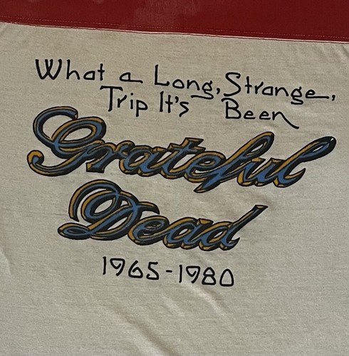 vintage grateful dead shirt size M 1980s rare single stitch tour jerry garcia - Picture 9 of 10